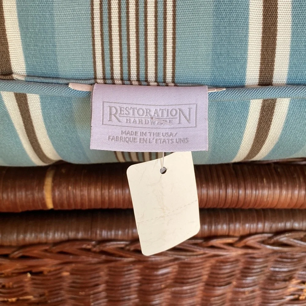 Restoration Hardware accent pillows 18”
